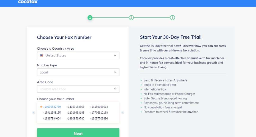 Sending Fax Through CocoFax